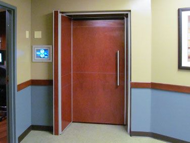 Radiation Shielded Door